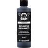 imageFolkArt Multi Surface Specialty Effect Paint in Assorted Colors 8 oz Metallic Sterling SilverMetallic Charcoal Black