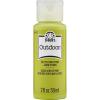 imageFolkArt Outdoor Acrylic Paint in Assorted Colors 2 Ounce 1614 Engine RedYellow Citron