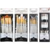 imageFolkArt Ultimate Tool Kit 38 Piece Set Including 30 Premium Paintbrushes and 8 Foam Spouncers Perfect for DIY Arts and Crafts Projects PROMOFATLS24 Assorted