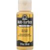 imageFolkArt multisurface metallic paint 2 oz Bright GoldBlack Gold