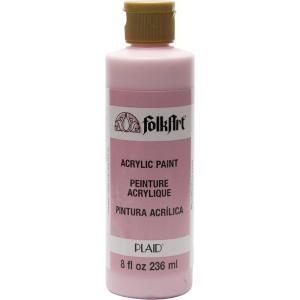 imageFolkArt Acrylic Craft Paints Conch Shell 8 fl oz Premium Matte Finish Paint Perfect For Easy To Apply DIY Arts And Crafts 36355Baby Pink