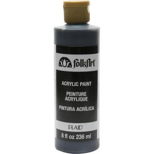 imageFolkArt Acrylic Craft Paints Conch Shell 8 fl oz Premium Matte Finish Paint Perfect For Easy To Apply DIY Arts And Crafts 36355Licorice