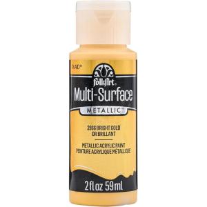 imageFolkArt multisurface metallic paint 2 oz Bright GoldBright Gold