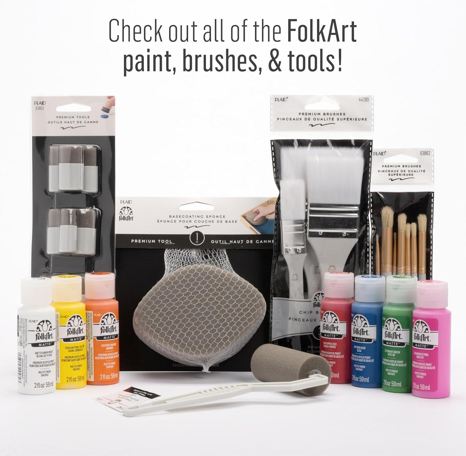 imageFolkArt Murano Opaque Acrylic Glass Paint Ultra Blue Perfect for Indoor and Outdoor Arts and Crafts Projects 2 fl ozTransparent Vintage Pink