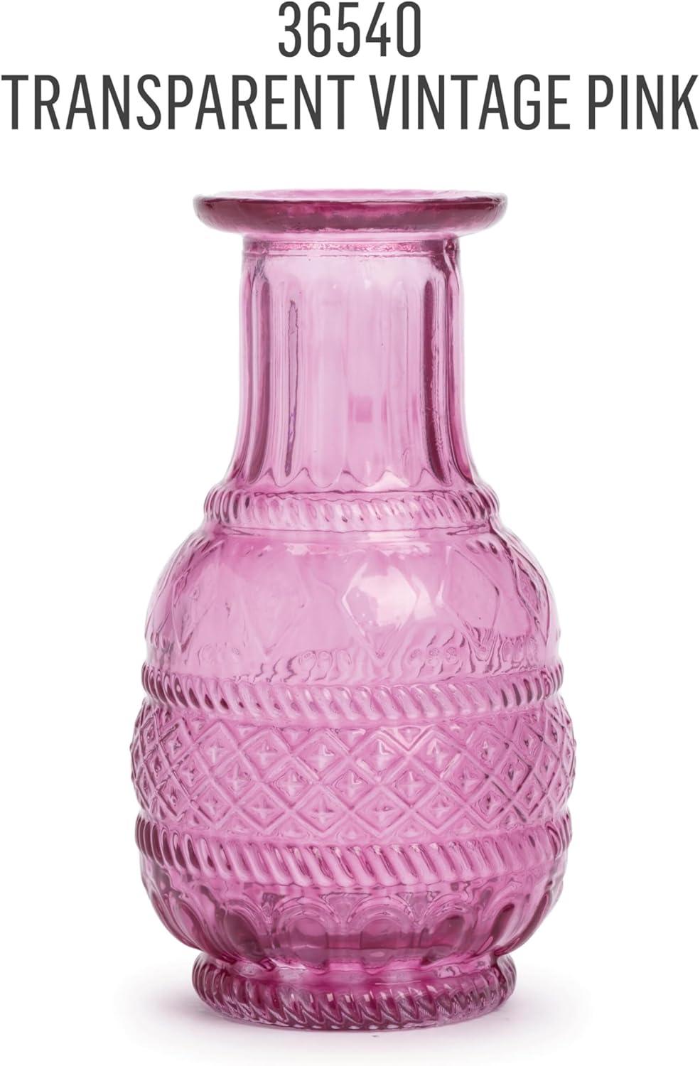 imageFolkArt Murano Opaque Acrylic Glass Paint Ultra Blue Perfect for Indoor and Outdoor Arts and Crafts Projects 2 fl ozTransparent Vintage Pink