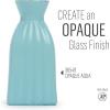 imageFolkArt Murano Opaque Acrylic Glass Paint Ultra Blue Perfect for Indoor and Outdoor Arts and Crafts Projects 2 fl ozOpaque Aqua