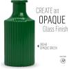 imageFolkArt Murano Opaque Acrylic Glass Paint Ultra Blue Perfect for Indoor and Outdoor Arts and Crafts Projects 2 fl ozOpaque Green