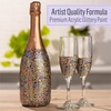 image:imageFolkArt Glitterific Fine Assorted Acrylic Craft Paints Purple 2 fl oz Premium Acrylic Paint with Glitter Finish Perfect for Easy to Apply DIY Arts and Crafts 11869Dragon Scales