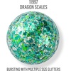 image:imageFolkArt Glitterific Fine Assorted Acrylic Craft Paints Purple 2 fl oz Premium Acrylic Paint with Glitter Finish Perfect for Easy to Apply DIY Arts and Crafts 11869Dragon Scales