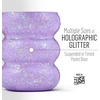image:imageFolkArt Glitterific Fine Assorted Acrylic Craft Paints Purple 2 fl oz Premium Acrylic Paint with Glitter Finish Perfect for Easy to Apply DIY Arts and Crafts 11869Pastel Purple