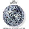 image:imageFolkArt Glitterific Fine Assorted Acrylic Craft Paints Purple 2 fl oz Premium Acrylic Paint with Glitter Finish Perfect for Easy to Apply DIY Arts and Crafts 11869Black Ice