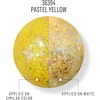 image:imageFolkArt Glitterific Fine Assorted Acrylic Craft Paints Purple 2 fl oz Premium Acrylic Paint with Glitter Finish Perfect for Easy to Apply DIY Arts and Crafts 11869Pastel Yellow