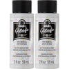 image:imageFolkArt Glitterific Pop Acrylic Craft Paint Snowfall 2 fl oz Premium Glitter Finish Paint Perfect For Easy To Apply DIY Arts And Crafts 11991 Pack of 2