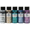 image:imageFolkArt Glitterific Unicorn Glitter Paint Set 2 oz Enchanted ColorsGlam Colors